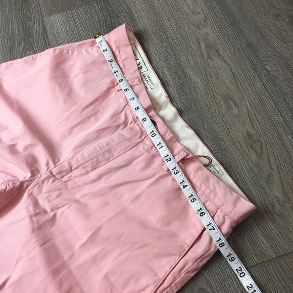 NWT Club Monaco Kennedy Classic Fit Chino Pants Lightweight Light Pink  33/32 - Picture 7 of 7